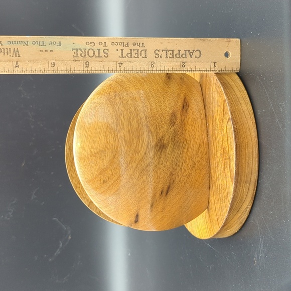 Vintage Oregon Myrtle wood napkin or letter holder - Picture 5 of 7